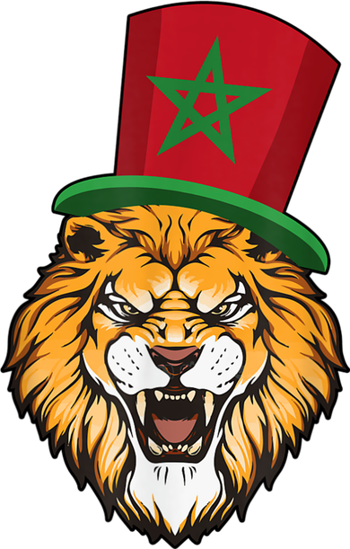 Morocco Flag Moroccan Soccer Supporter For Men Women Women's Sweatshirt