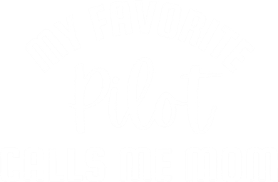 My Favorite Pilot Calls Me Mom Aviator Mother Aviation Gift Beanie