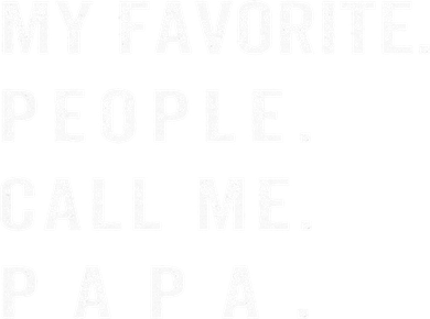 My Favorite People Call Me Papa xmas family matching Women's T-Shirt