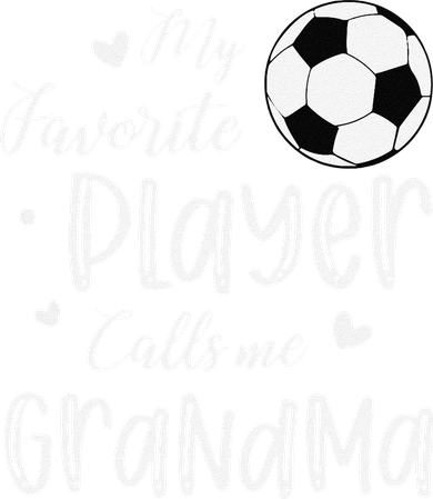 My Favorite Player Calls Me Grandma Soccer Player Beanie