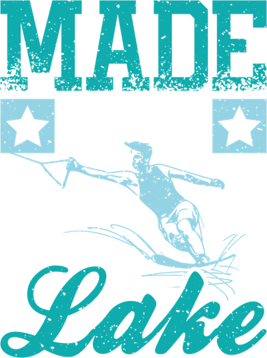Made For The Lake Water Ski Gift Mousepad