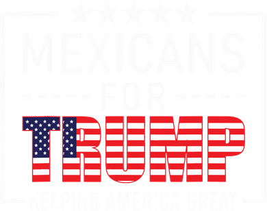 Mexicans For Trump Hispanic Conservative Gift Trump 2024 Bucket Hat