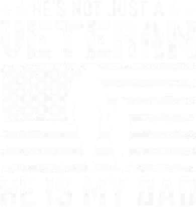 Military Family Veteran Support My Dad US Veteran My Hero Kids T-Shirt