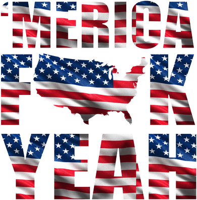 Merica Fck Yeah Kids T-Shirt