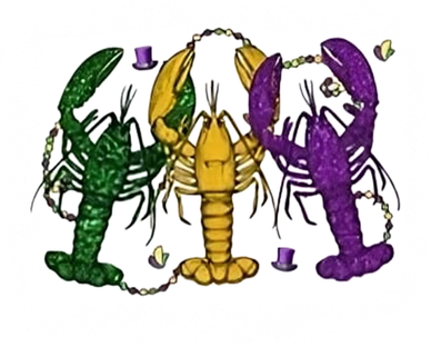 Mardi Gras Crawfish Happy Mardi Gras Matching Carnival Party Gift Hat