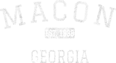 Macon Georgia GA Vintage Athletic Sports Women's Hoodie
