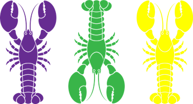 Mardi Gras Craw Fish Hat