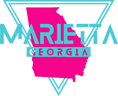 Marietta Georgia Souvenir Ga Retro Triangle Toddler T-Shirt
