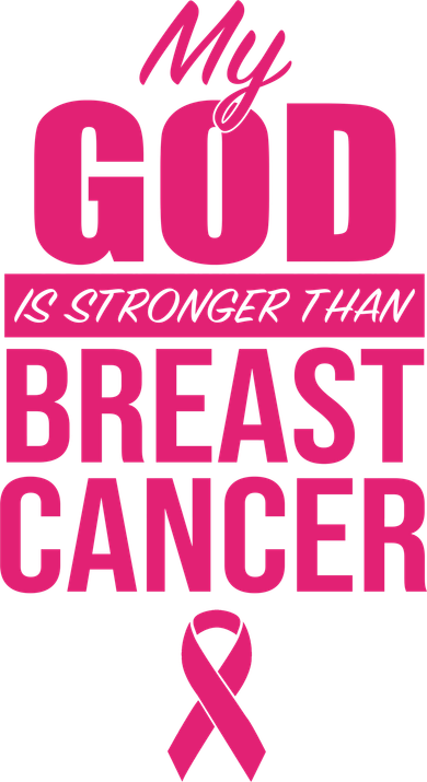 My God Is Stronger Than Breast Cancer Tote Bag