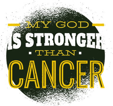 My God Is Stronger Than Cancer Baby Bodysuit