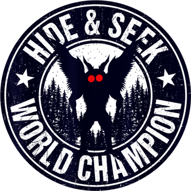 Mothman Hide And Seek World Champion Cool Mothman Silhouette Ceramic Ornament