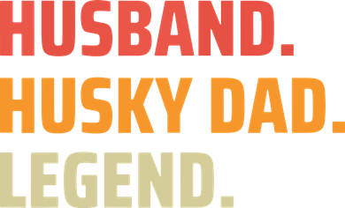 Men Husband Husky Dad Legend Siberian Huskies Dog Dad Father Doggie Tank