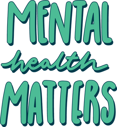 Mental Health Matters Awareness Month Mousepad