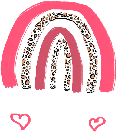 Mental Health Matters Leopard Print Rainbow Women's Sweatshirt
