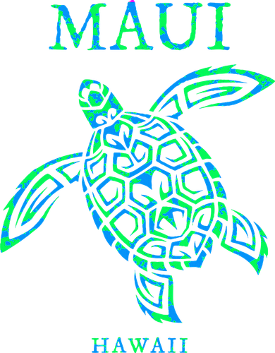 Maui Hawaii Sea Turtle Vacation Souvenir Women's T-Shirt