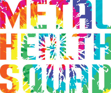 Mental Health Squad Tie Dye Kids Hoodie