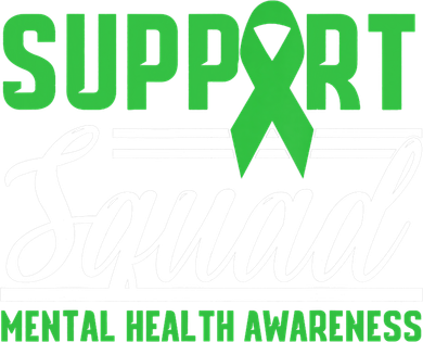 Mental Health Warrior Support Squad Mental Health Awareness Kids T-Shirt