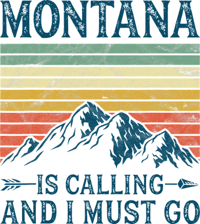 Montana Is Calling And I Must Go Women's Long Sleeve Shirt