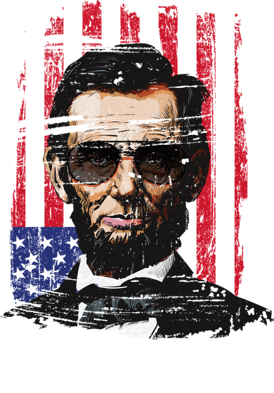 Merica Abe Lincoln Women's T-Shirt