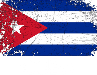 Made In Cuba Flag Vintage Button