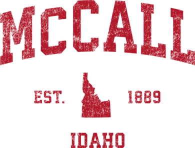 Mccall Idaho Id Vintage Sports Doggie Tank