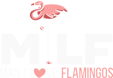 Man I Love Flamingos Bird Lover Summer Doddie Hoodie