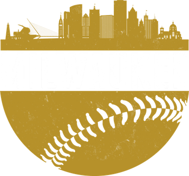 Classic Milwaukee Skyline Baseball  Women's Dry Zone Grid Polo