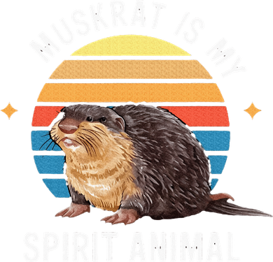 Muskrat Is My Spirit Animal Tank Top