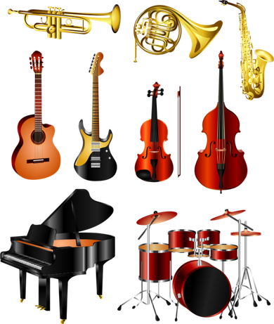 Musical Instruments Coffee Mug