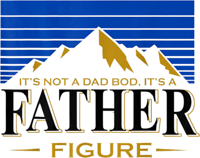 Mens It's Not A DAD BOD It's A Father Figure Funny DAD Drink Beer Women's Long Sleeve Shirt