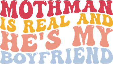 Mothman Is Real And He's My Boyfriend Cryptid Cryptozoology Beanie