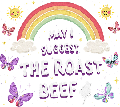 May I Suggest The Roast Beef Funny Inappropriate Adult Humor Backpack