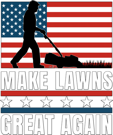 Make Lawns Great Again Funny Lawn Mower Patriotic Usa Flag Gift Bucket Hat
