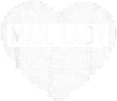 Mail Lady Heart Postal Office Worker Woman Toddler Hoodie