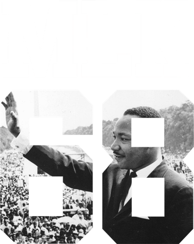 Team MLK 68 Martin Luther King Baby Bodysuit