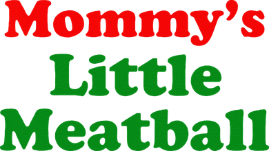 Mommys Little Meatball Funny Italian Joke Long Sleeve Shirt