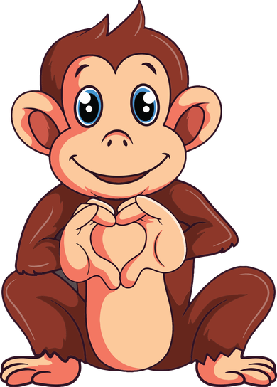 Monkey Lover Women's Long Sleeve Shirt