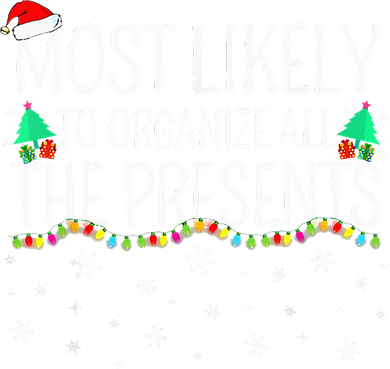 Most Likely To Organize All The Presents Family Christmas Tote Bag