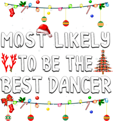 Most Likely To Christmas Shirt Funny Matching Family Pajamas Sweatshirt