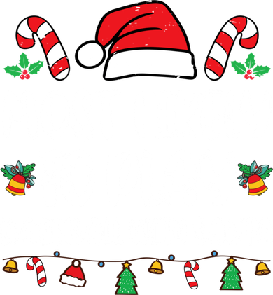 Most Likely To Play Baseball With Santa Family Christmas Santa Hat