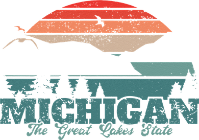 Michigan Lake The Great Lakes State Proud Michigander Women's Tank Top