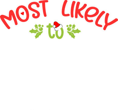 Most Likely To Christmas Spike The Eggnog Family Group Women's Hoodie