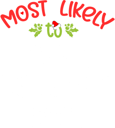 Most Likely To Christmas Watch All The Christmas Movies Family Group Tank Top