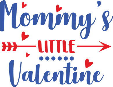 Mommy's Little Valentine Cute Holiday Tumbler
