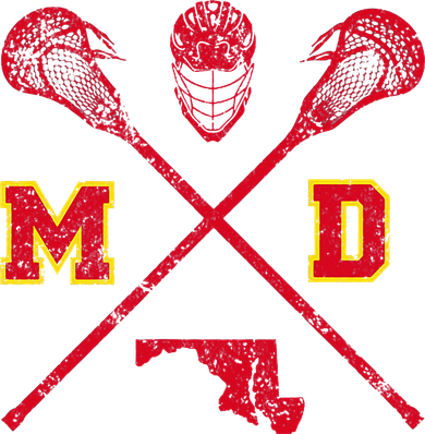 Maryland Lacrosse Vintage Md Lax Weathered 11oz C Handle Ceramic Mug