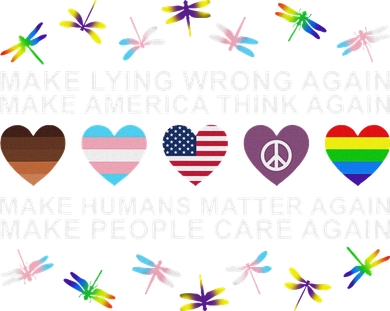Make Lying Wrong Again Human’S Rights Apparel Mousepad