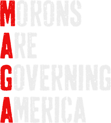 Maga Morons Are Governing America Anti Trump Toddler Long Sleeve