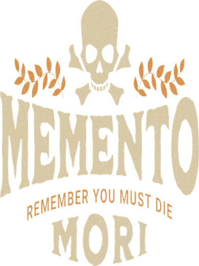 Memento Mori Catholic Design Meaning Traditional Latin Skull Women's Sweatshirt