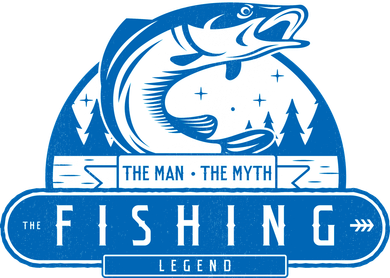 The Man The Myth The Fishing Legend Kids Hoodie