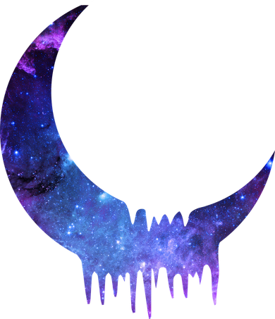 Melting Moon  Apron